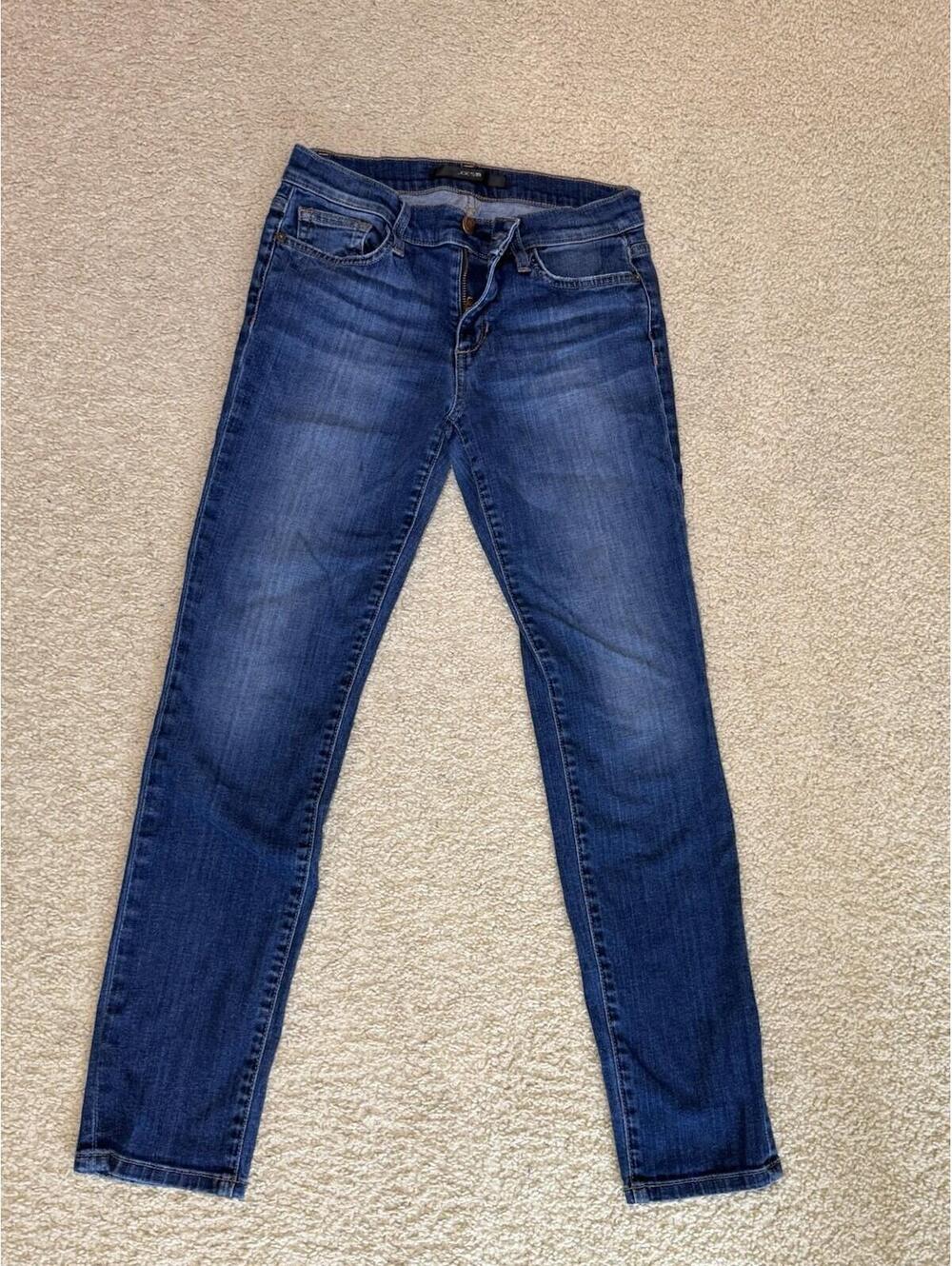 Joe’s Jeans Straight Ankle Womens Size 28 Blue Stretch Denim Jeans